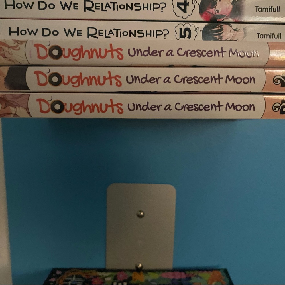 Donuts under the crescent moon